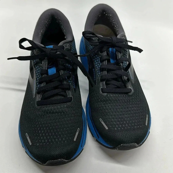 Brooks Sneakers Ghost 14 Running Shoes Athletic Shoe Black Blue Mens 8.5 Wide main image 6